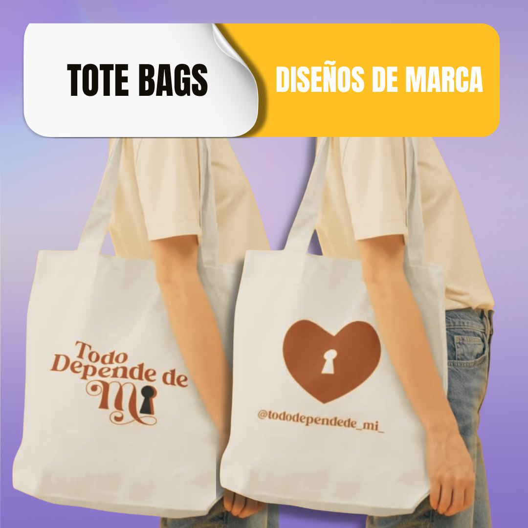Tote Bags- Diseños de Marca