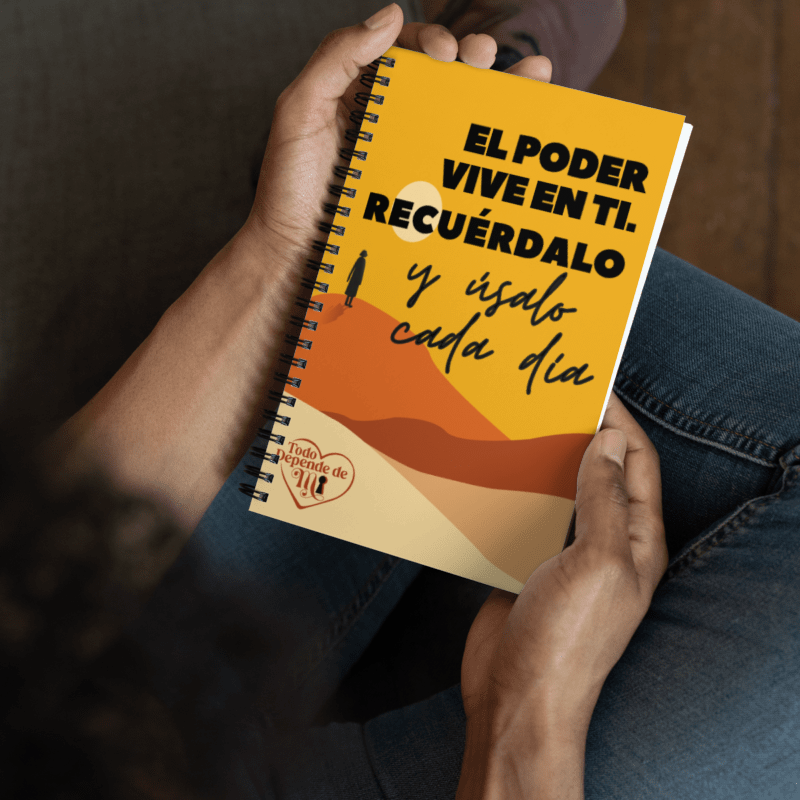 Libreta A5- El poder vive en ti