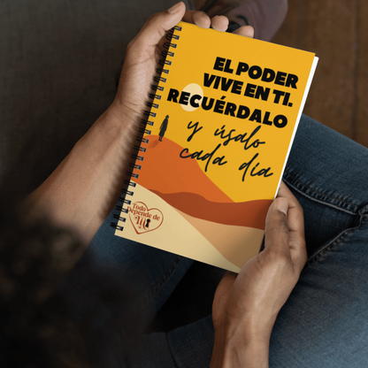 Libreta A5- El poder vive en ti
