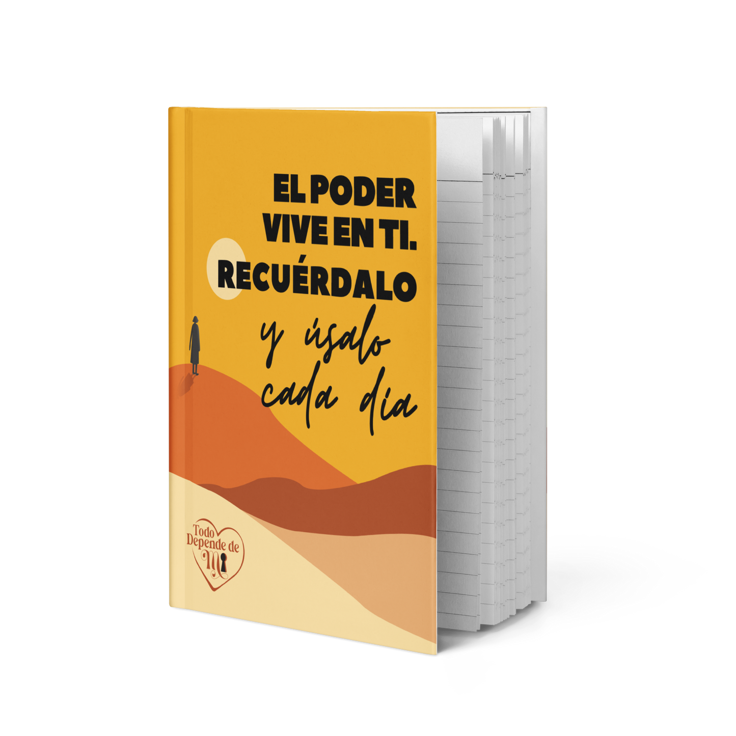 Libreta A5- El poder vive en ti