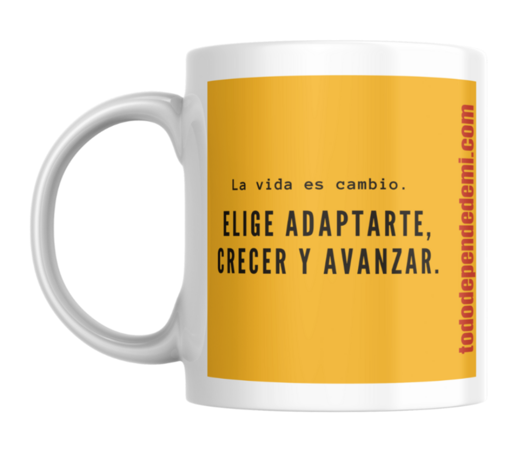 Taza - La vida es cambio