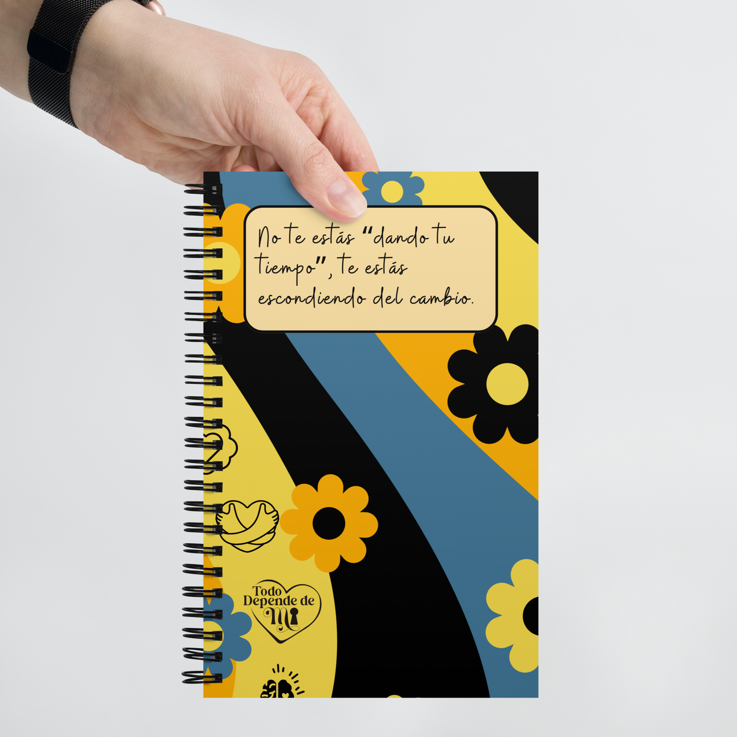 Libreta- "No te estas dando tiempo..."