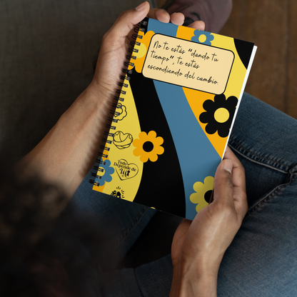 Libreta- "No te estas dando tiempo..."