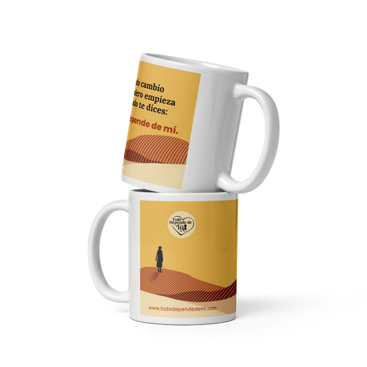Taza- "Todo cambio verdadero..."