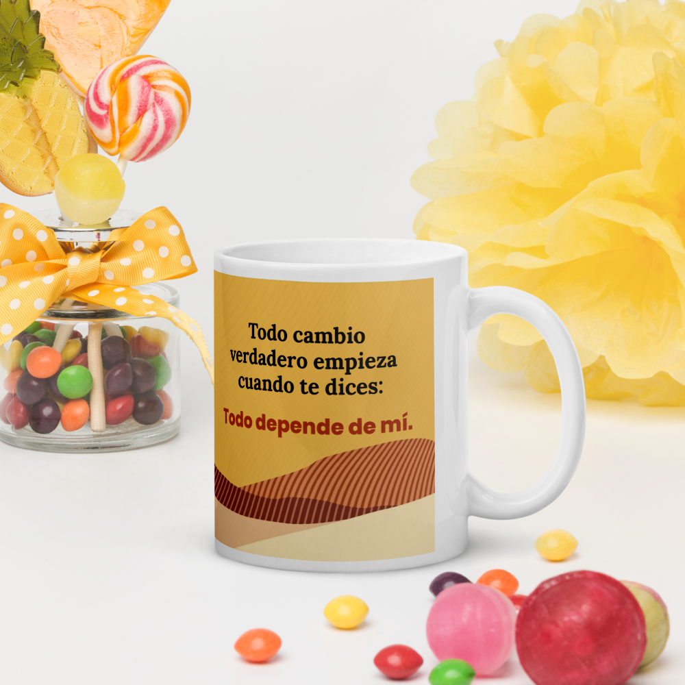 Taza- "Todo cambio verdadero..."