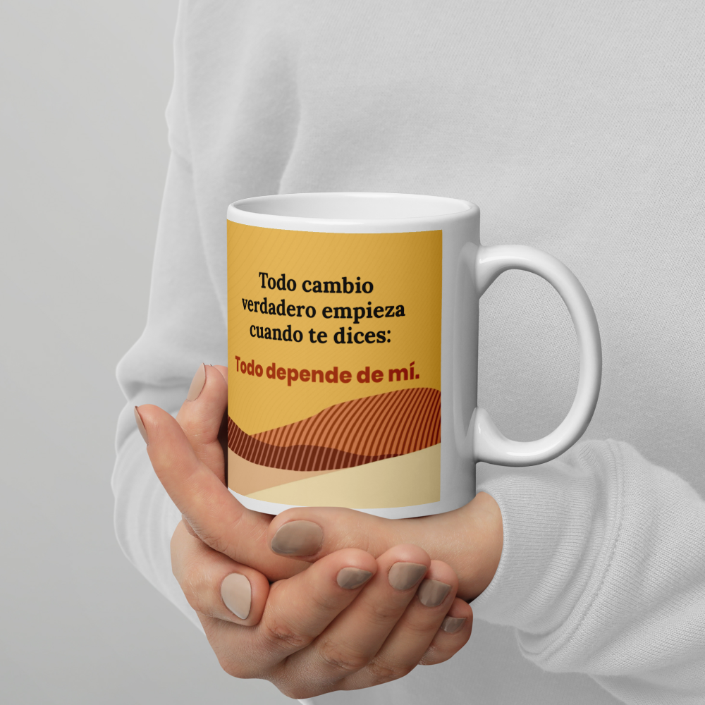 Taza- "Todo cambio verdadero..."